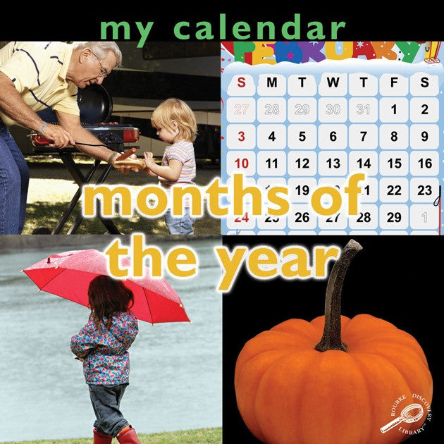 2009 - My Calendar: Months of The Year (eBook)